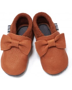 Бебешки обувки Baobaby - Pirouette, размер S, кафяви