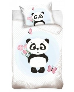 Бебешки спален комплект Sonne - Мечо панда, 2 части