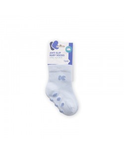 Бебешки чорапи против подхлъзване Kikka Boo - Памучни, 2-3 години, светлосини