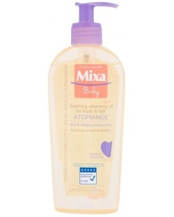 Бебешко олио Mixa - Atopicalm, 250 ml