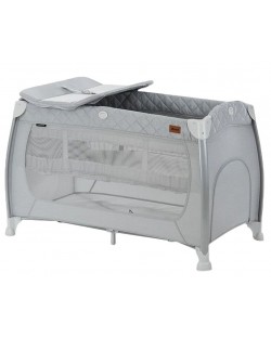Бебешка кошара Hauck - Play N Relax Center, Quilted Grey