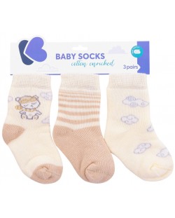 Бебешки чорапи Kikka Boo Dreamy Flight - Памучни, 1-2 години