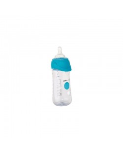 Бебешка бутилка Bebe Confort Easy Clip - 270 ml, синя