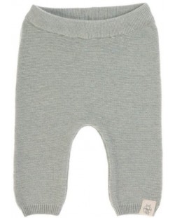 Бебешки панталон Lassig - 50-56 cm, 0-2 месеца, сив