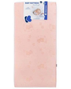 Бебешки матрак KikkaBoo - CocoCraft, 60 x 120 x 15 cm, Bear Pink