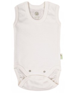 Бебешко боди потник Bio Baby - Органичен памук, 74 cm, 6-9 месеца