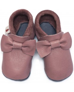 Бебешки обувки Baobaby - Pirouette, размер L, тъмнорозови