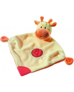 Бебешка кърпа за гушкане Heunec - Жираф, 28 cm