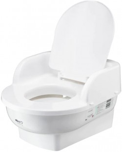 Бебешко гърне мини тоалетна Vital Baby - Бяло