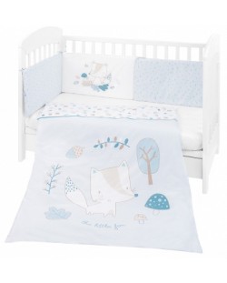 Бебешки спален комплект Kikka Boo - 2 части, 70 x 140, Little Fox