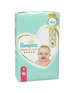 Бебешки пелени Pampers - Premium Care 4, 68 броя 