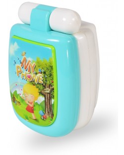 Бебешка играчка Moni - Телефон с капаче K999-95B, Green