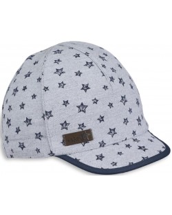 Бейзболна шапка с UV 50+ защита Sterntaler - С звездички, 53 cm, 2-4 години