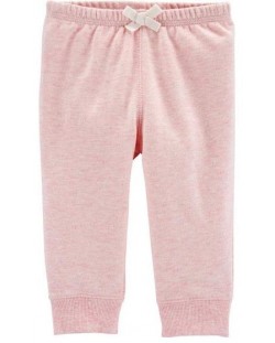 Бебешки спортен панталон Carter's - Розов, 3-6 месеца, 68 cm