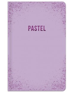 Бележник Lastva Pastel - А6, 96 л, офсет, редове, лилав
