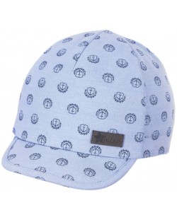 Бейзболна шапка с UV 50+ защита Sterntaler - С котвички, 53 cm, 2-4 години