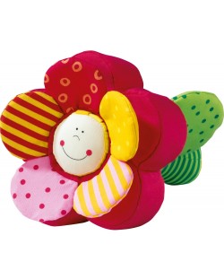 Бебешка мека играчка Haba, Цвете и пеперуда
