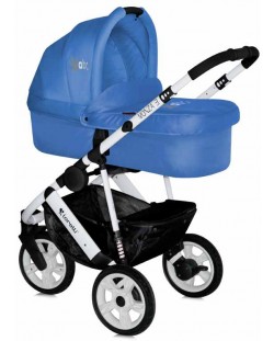 Бебешка комбинирана количка 2в1 Lorelli - Monza 3, синя