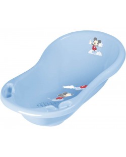 Бебешка вана с източване Lorelli - Мики, 84 cm, синя