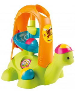 Бебешка играчка Smoby Cotoons - Костенурка с писта и цветни топки