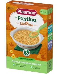 Бебешка паста Plasmon - Звездички, 6+м, 300 g