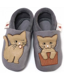 Бебешки обувки Baobaby - Classics, Cat's Kiss grey, размер L