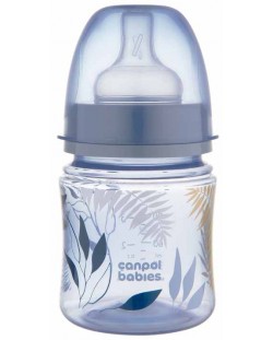 Бебешко антиколик шише Canpol babies Easy Start - Gold, 120 ml, синьо