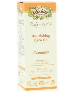 Бебешко масло Bekley Organics - Невен, 100 ml