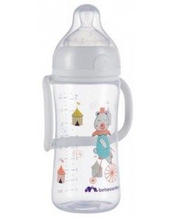  Бебешка бутилка с дръжки Bebe Confort - Emotion , 270 ml, White