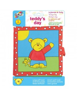 Бебешка книжка Galt - Твоят ден с мечето Теди