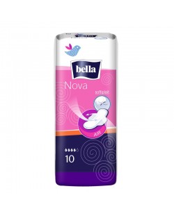 Bella Nova 0418 Дамски превръзки с крилца 10 бр./оп.