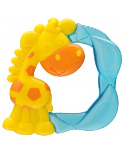 Бебешка гризалка Playgro - Жирафчето Джери, с вода
