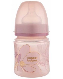 Бебешко антиколик шише Canpol babies - Easy Start, Gold, 120 ml, розово