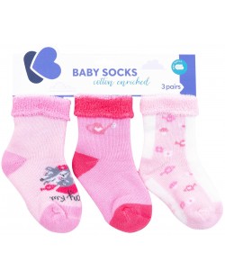 Бебешки чорапи Kikka Boo My Home - Памучни, 2-3 години