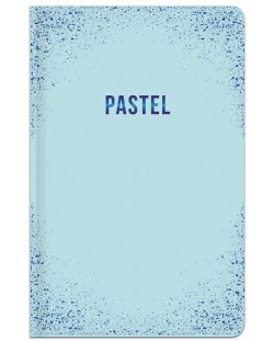 Бележник Lastva Pastel - А6, 96 л, офсет, редове, син