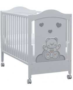 Бебешко креватче Bambino casa - Dolce Mio, grigio