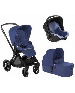 Бебешка количка 3 в 1 Jane - Muum, Micro, Koos, lazuli blue