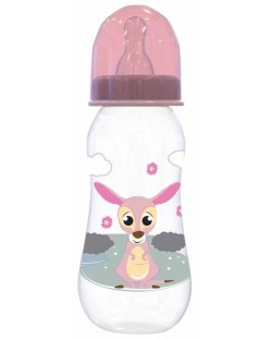 Бебешко шише Lorelli Baby Care - 250 ml, розово