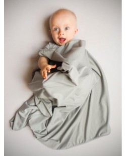 Бебешко одеяло от бамбук Egos Bio Baby - Тип пелена, сиво