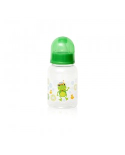 Бебешко шише Lorelli Baby Care - Simple, 125 ml, зелено