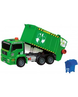 Детска играчка Dickie Toys - Пневматичен камион за боклук