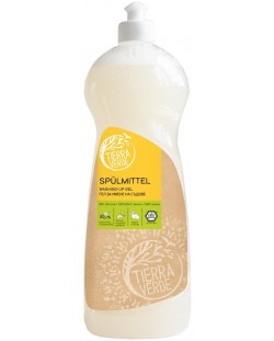 Био гел за миене на съдове Tierra Verde - С масло от лимон, 1 l 