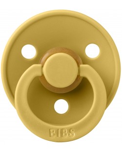 Биберон Bibs - Colour, Mustard, 0-6 месеца