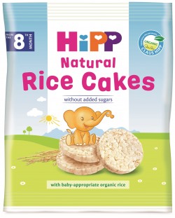 Био оризови гризини Hipp - Натурални, 35 g 