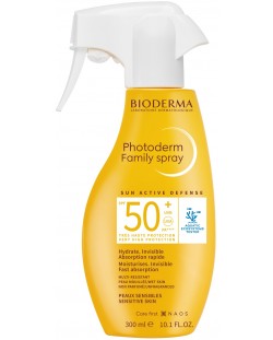 Bioderma Photoderm Слънцезащитен спрей, SPF50+, 300 ml (Лимитирано)