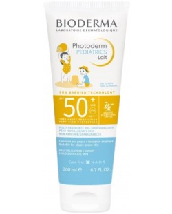 Bioderma Photoderm Слънцезащитно мляко Pediatrics, SPF 50+, 200 ml