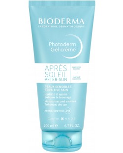 Bioderma Photoderm Освежаващ гел-крем за след слънце Après-soleil, 200 ml (Лимитирано)