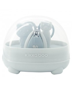 Комплект бебешка ножичка и нокторезачка Kikka Boo Bear - Син