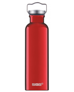Бутилка за вода Sigg Original - червена, 0.75 L