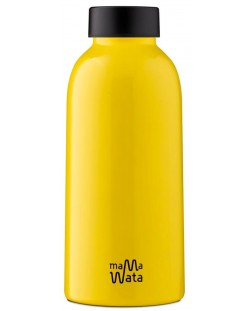 Бутилка за вода Mama Wata - 470 ml, Жълта